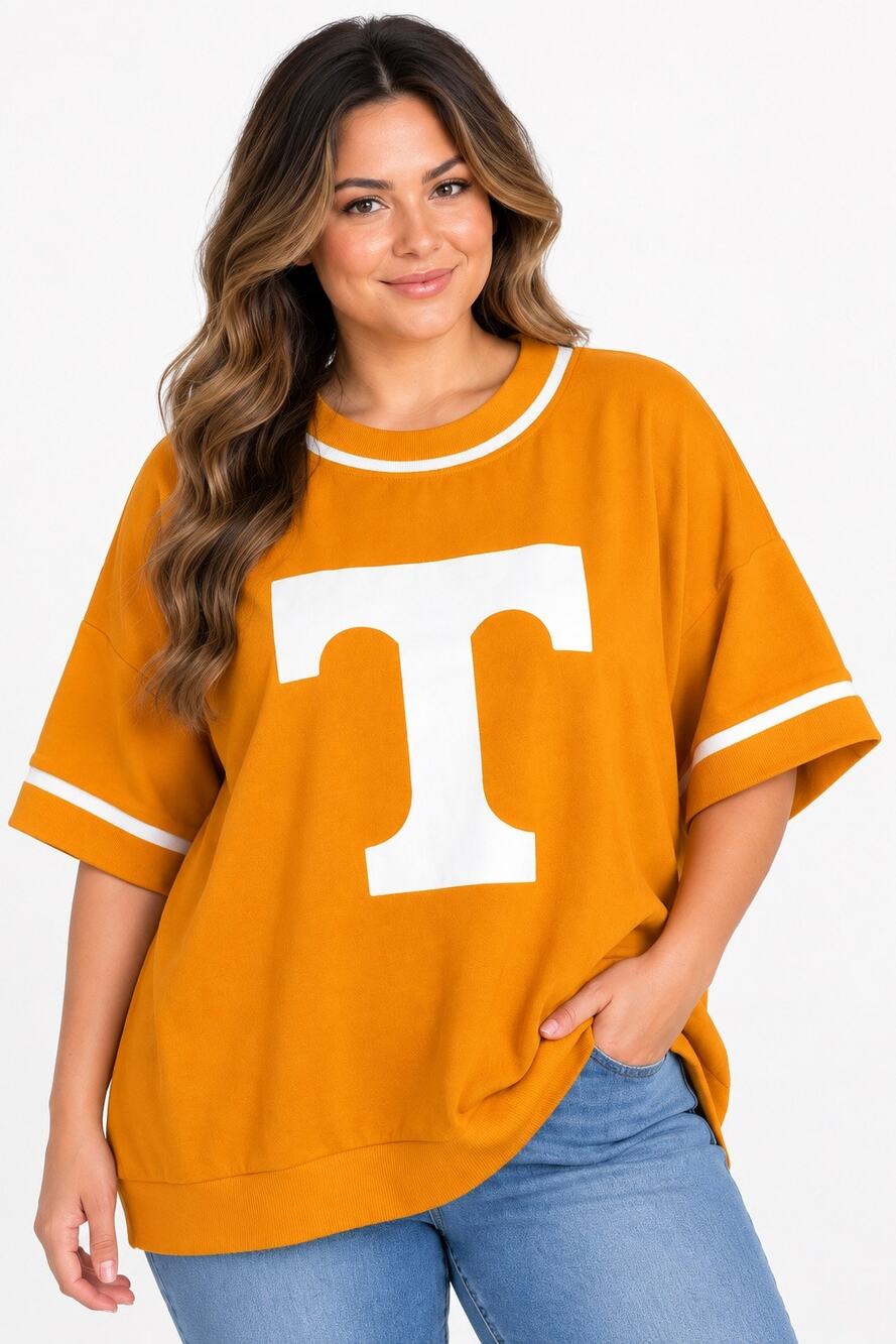Oddi University of Tennessee Volunteers Oversized Top